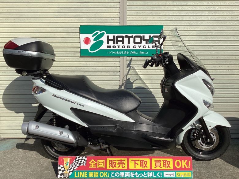 中古 SUZUKI スズキ バーグマン２００ 2017 はとや(HATOYA)-スペック詳細