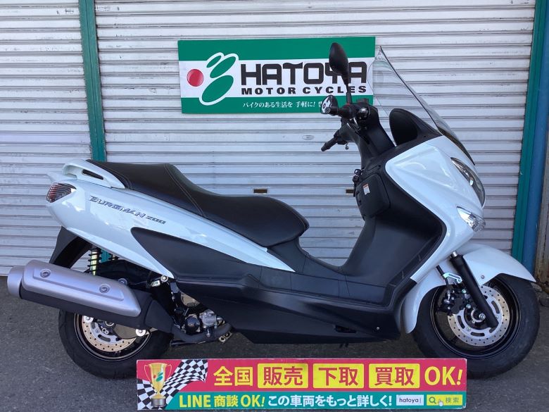 中古 SUZUKI スズキ バーグマン２００ 2017 はとや(HATOYA)-スペック詳細