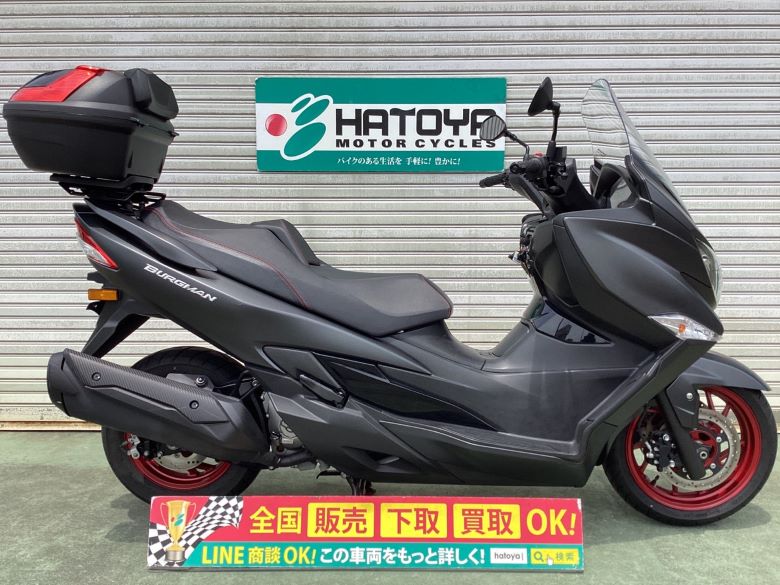 中古 SUZUKI スズキ バーグマン４００ 2018 はとや(HATOYA)-スペック詳細