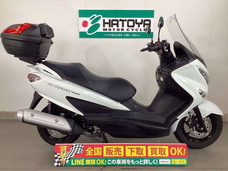 中古 SUZUKI スズキ バーグマン２００ 2018 はとや(HATOYA)-スペック詳細