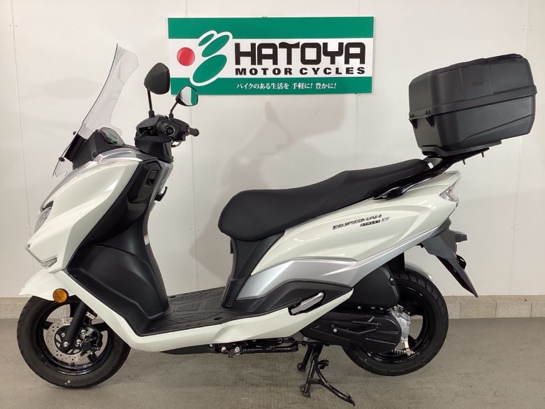 中古 SUZUKI スズキ バーグマンストリート１２５ＥＸ 2023 はとや(HATOYA)-スペック詳細