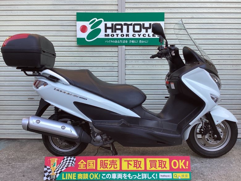 中古 SUZUKI スズキ バーグマン２００ 2019 はとや(HATOYA)-スペック詳細