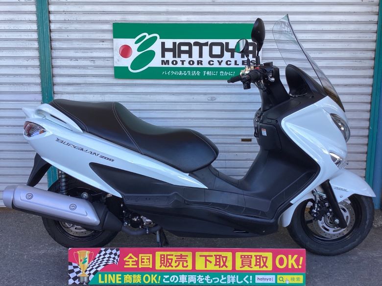 中古 SUZUKI スズキ バーグマン２００ 2021 はとや(HATOYA)-スペック詳細