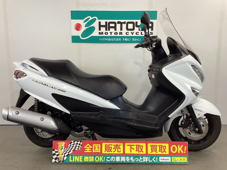 中古 スズキ バーグマン２００