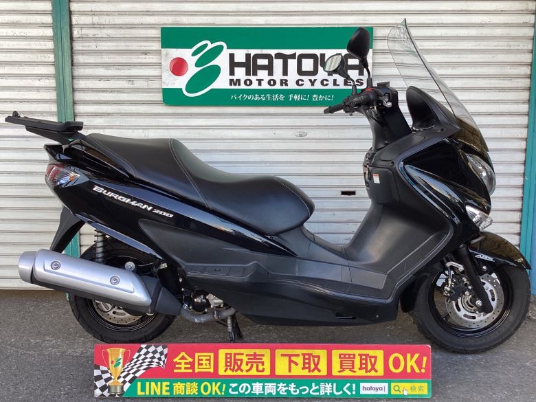 中古 スズキ バーグマン２００