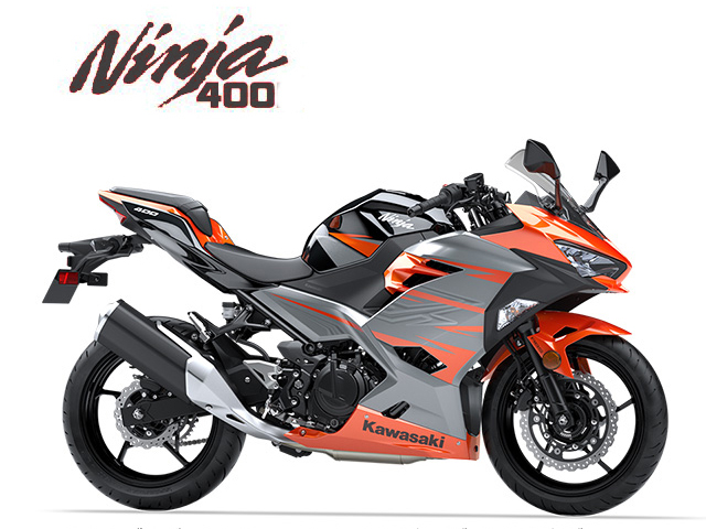 2018 KAWASAKI Ninja400 OrangeXGray　