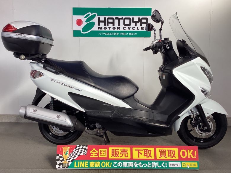 中古 スズキ バーグマン２００