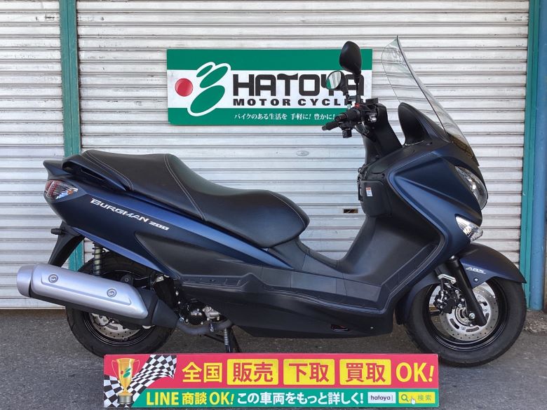 中古 スズキ バーグマン２００