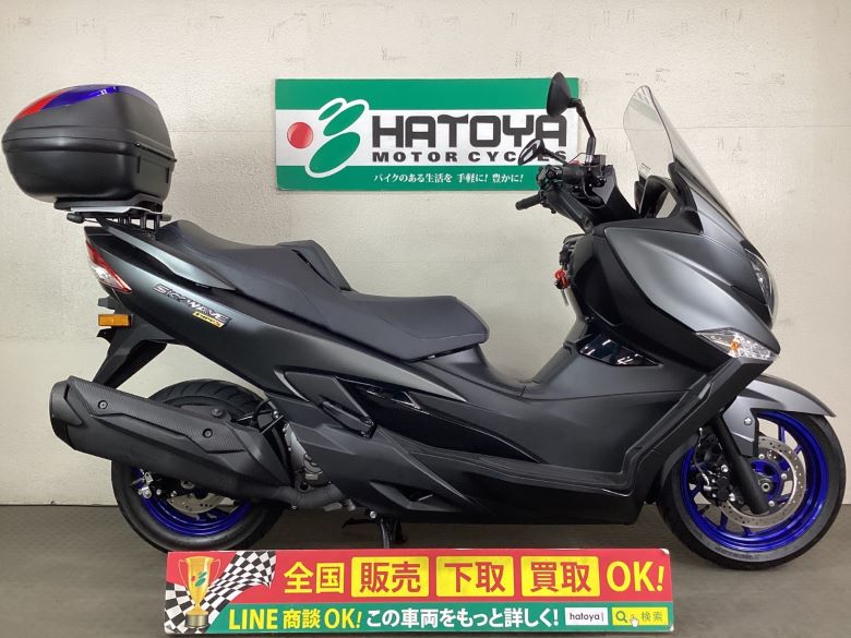 中古 スズキ バーグマン４００