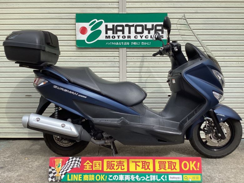 中古 スズキ バーグマン200